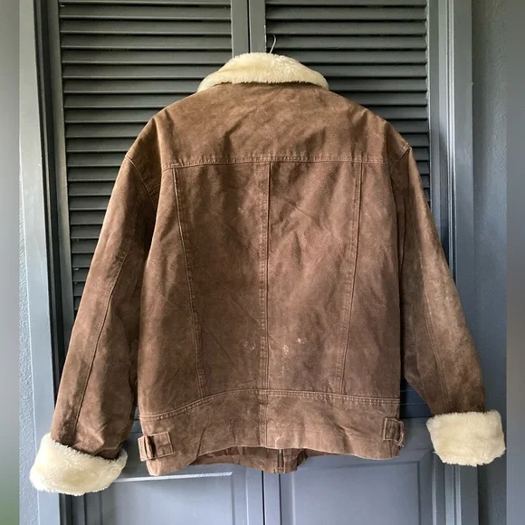 Northwest Territory leather jacket, fur trim - Picture 7 of 14